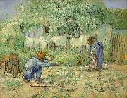 Vincent Van Gogh First Steps, after Millet Germany oil painting artist